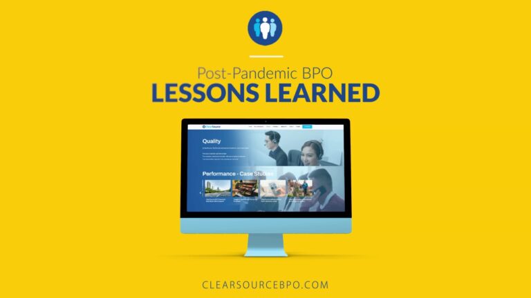 Post-Pandemic BPO – Lessons Learned